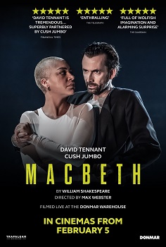 Poster for Macbeth: David Tennant & Cush Jumbo